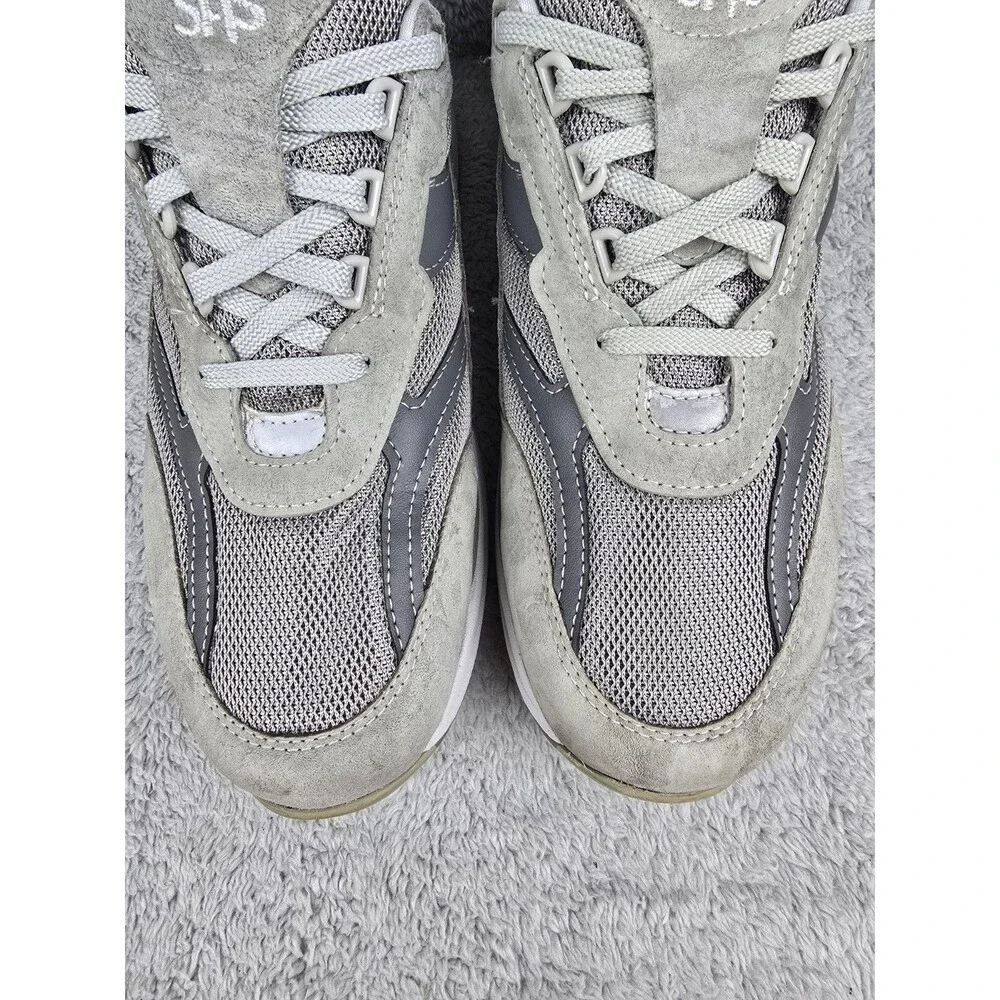 SAS Journey Gray Casual Walking Sneakers Mens 12.5 Wide Comfort Shoes